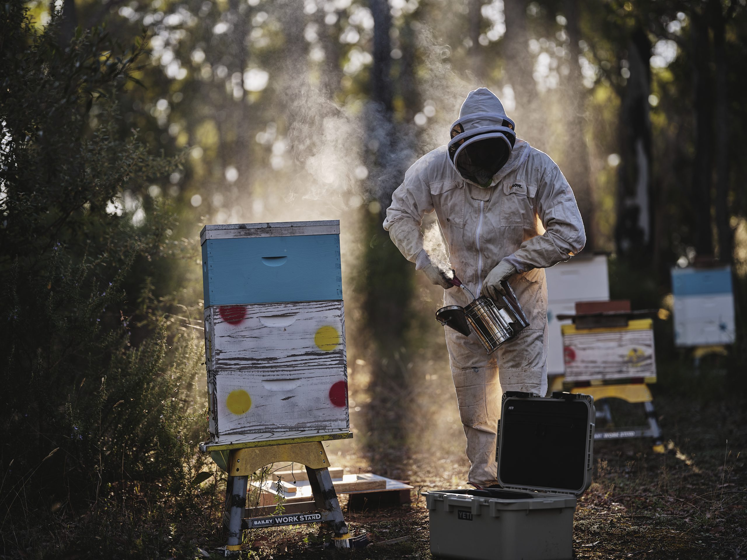 First place: The Bee Keeper, Russell Old